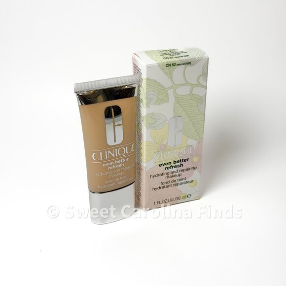 Clinique Even Better Refresh CN 52 Natural Hydrating Makeup Foundation NEW - Picture 1 of 3